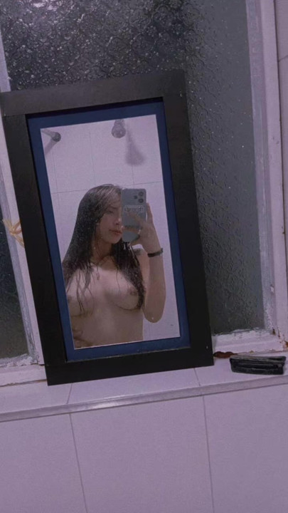 After shower