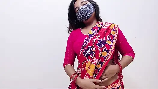Saree wear Village boudi real fingering sex video xxx bangla clear dirty talk