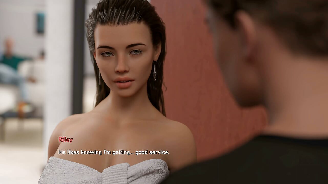 Steps of Debauchery Ep.5.2 - P26 - the Hotwife and Cuckold Couple Play a Teasing Game with the Pizza Boy