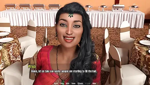 Grandma's house: Indian mature MILF and younger man on wedding ep.45