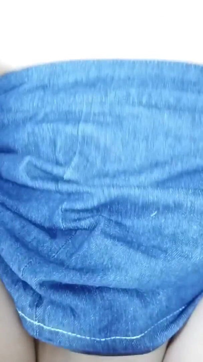 POV Creampied fuck shaving Thai Asian pussy with skirt play with her pussy then get fuck | Clip 1