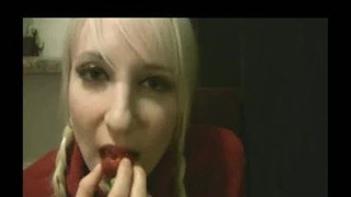 ASHLEY JANE, STRAWBERRIES, COCK SUCKING & FUCKING