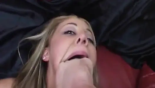 Sloppy Tongue Licking Throbbing Cock - Ahegao Drool Explosion