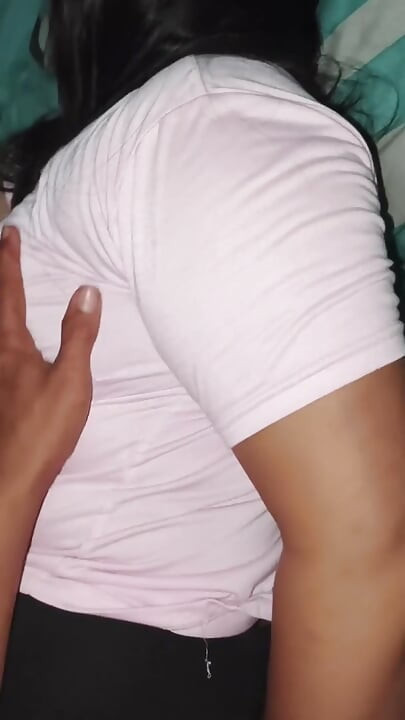 A busty Asian auntie is having a great time getting fuck hard, with the guy pulling out to cum because of the fear of pregnancy
