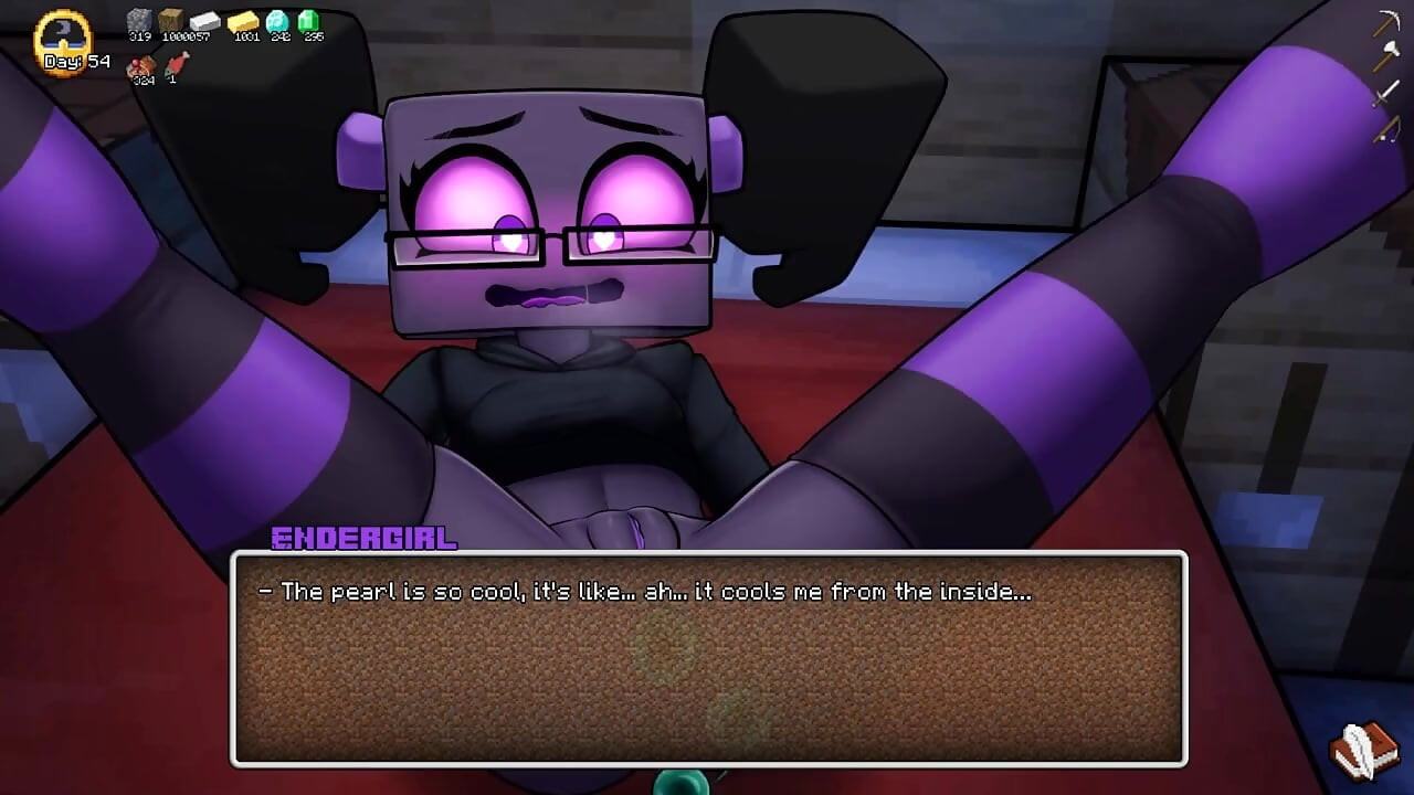 Minecraft Horny Craft - 18. rész - Anális kanyarok Endergirl számára, Loveskysanhentai