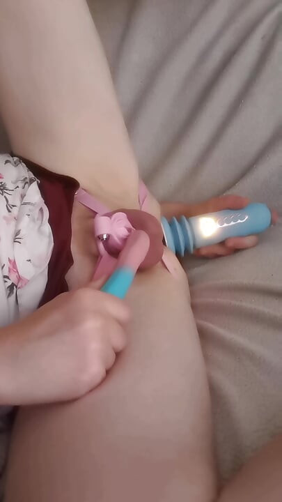 Sissy UwU solo masturbação 39 mtf Britânico Anal Masturbação Trans flat castidade gaiolas brinquedos