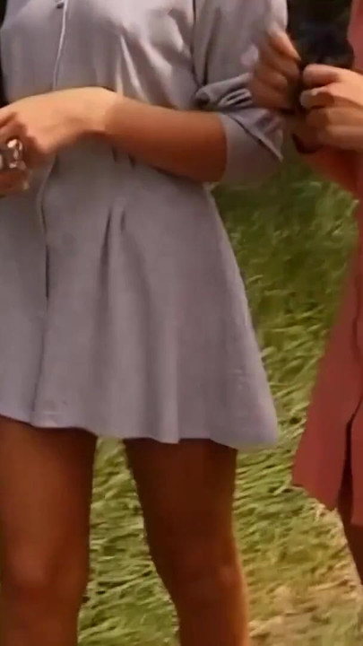 Iconic moment from "Threesome at the roadside in vintage style"
