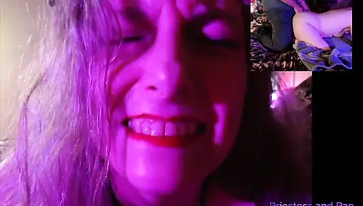 Elara ve Pan anal sonla biraz oyun zamanı geçiriyor ve sırtlarına boşalıyor!