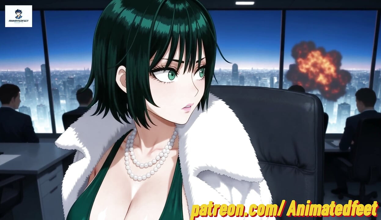 Fubuki Anime Style Hentai Anime Anal Footjob