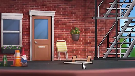 Summertime saga: the nurse helped Johannes