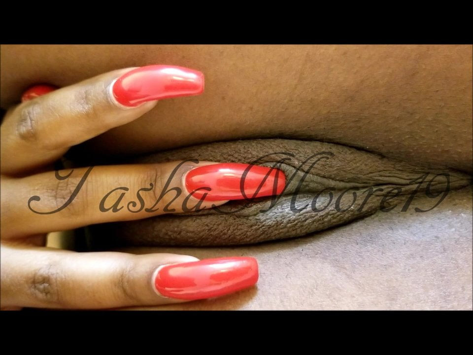 Me (Tasha) showing off my sweet young pussy & nails!