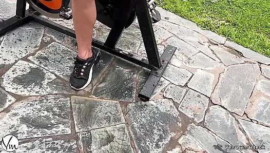 I made my wife squirt after training - Venusymarteok