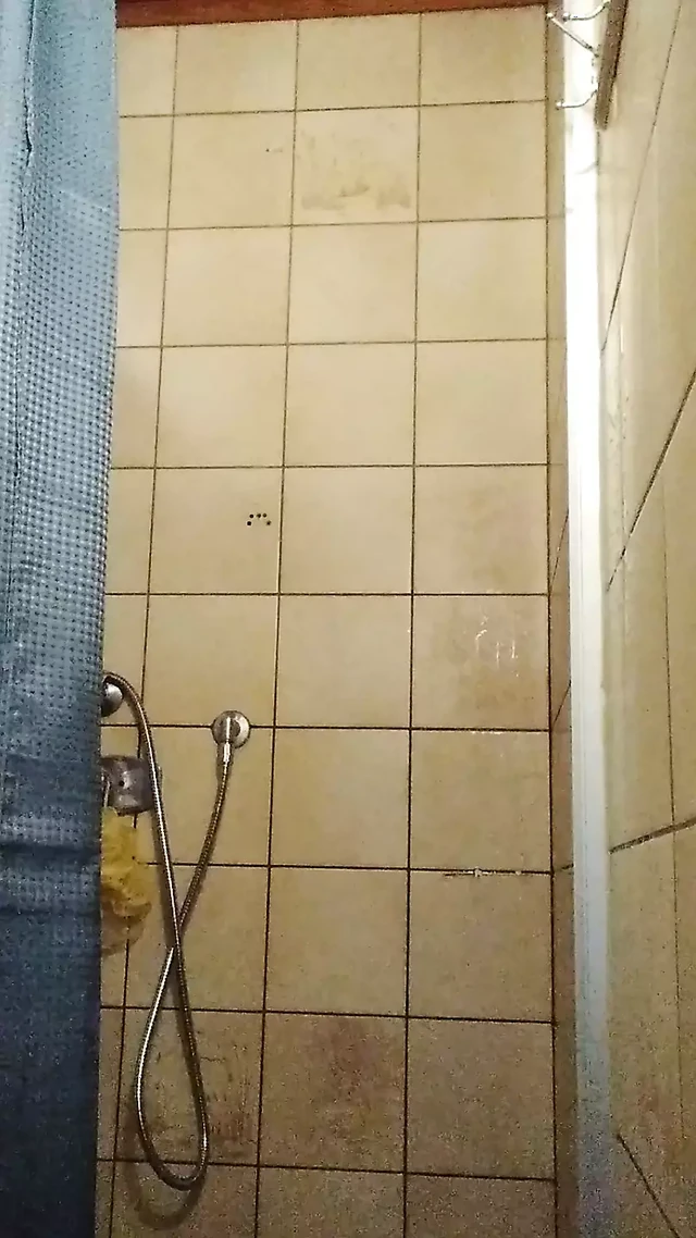 I am in the shower
