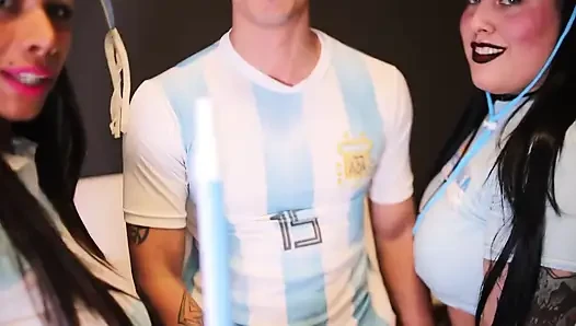 Three-someone World Cup