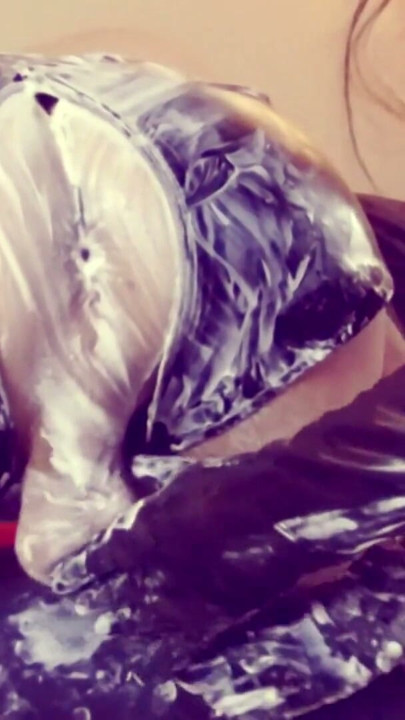 Extreme FEMDOM ENEMA, anal play with whipped CREAM and ANAL balls in my SLAVE's ass | Clip 1
