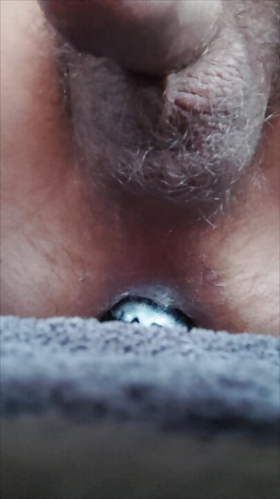 Thick juicy butt plug ridden