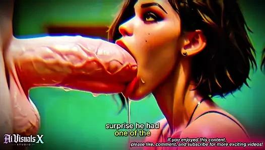 (4k) yapay zeka 3 boyutlu animasyonlu porno - latin baddie büyük beyaz yarağa tapıyor (ırklararası asmr) - yapay zeka görselleri x