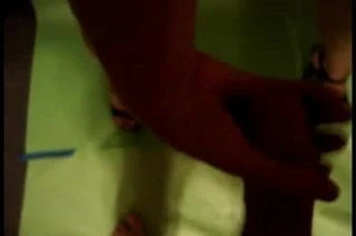 Hotwife Strokes Hubby During Photo Shoot