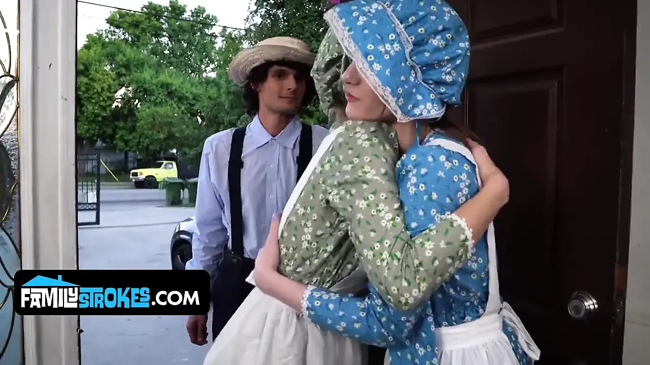 Jill Initiates Her Amish Stepsister and Fianc Into a Nasty Sexual Orgy They Will Never Forget