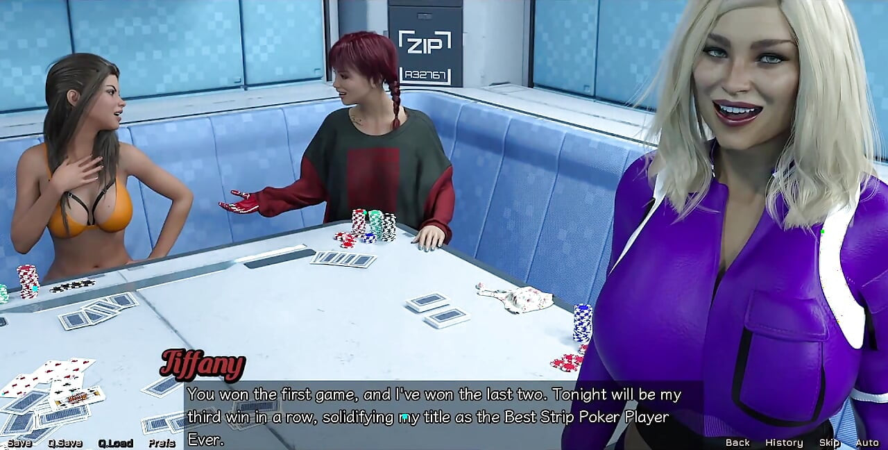 Varado en el espacio - strip poker