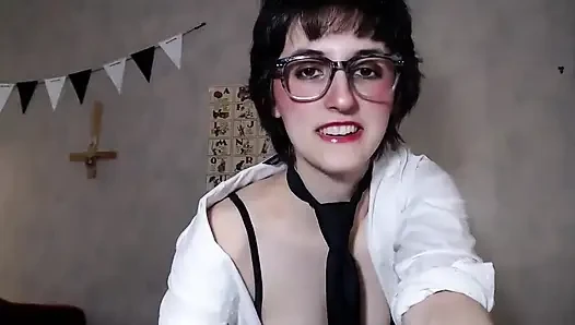 Seksi öğretmen kamera şovu - tam