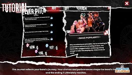 Sex, Sin & Rock'n'Roll Gameplay Part 1 - Van Crash, Motel Stop & A Strange New Beginning