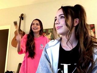 Merrell twins discover people fap to them