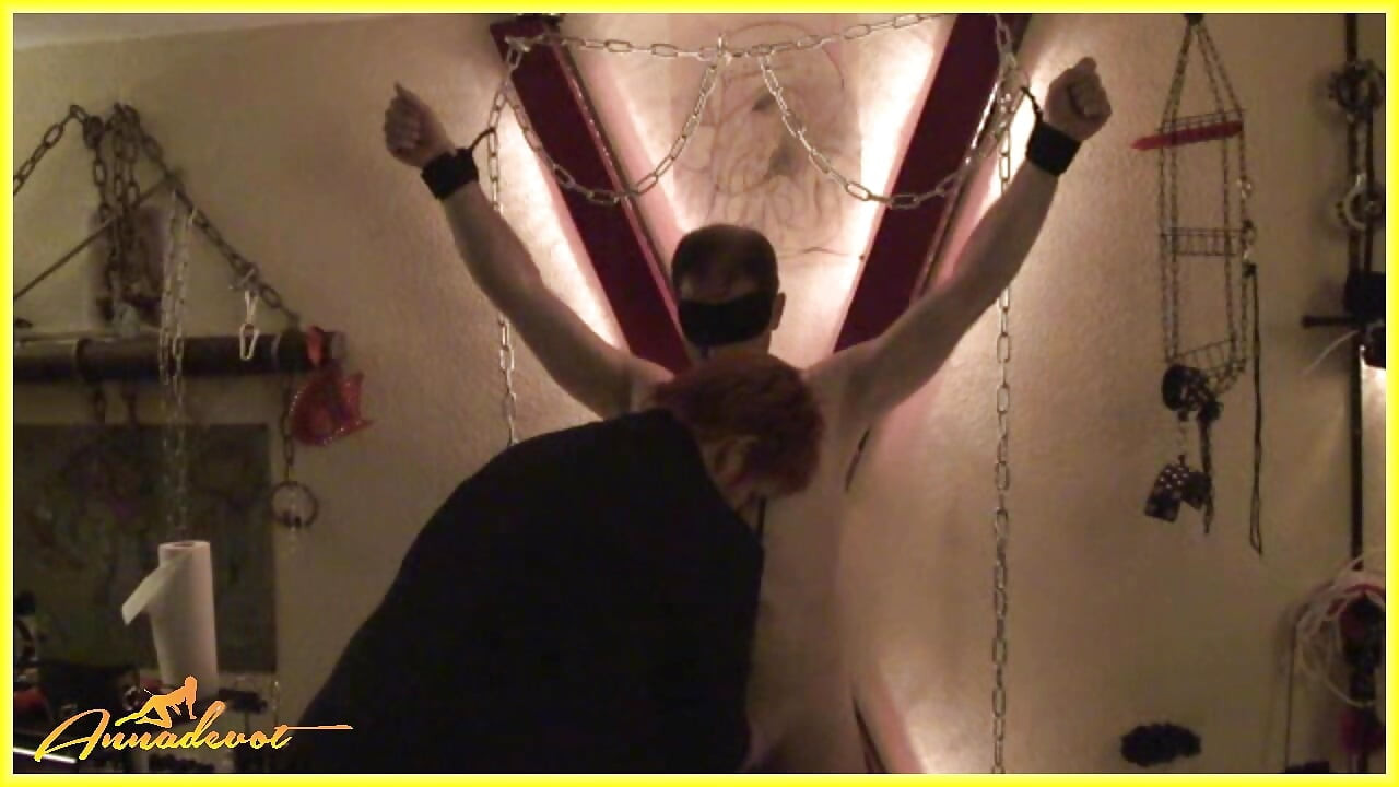 Anna as a dominatrix ...