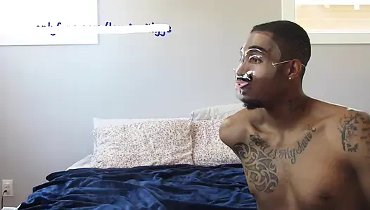 Masked up and fucked nutted on
