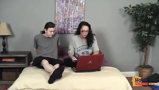 Hotel Room Seduction by My Horny Stepmom