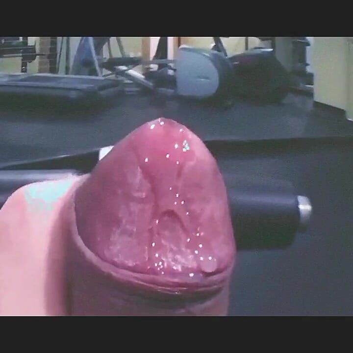 In the Gym I Couldn't Hide My Huge Erection (it Goes Wrong!)