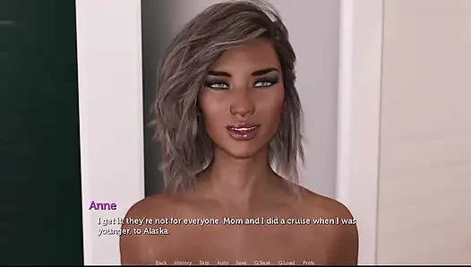 The Adventurous Couple 104 Anne Got Naked in the Taxi and Played with Herself