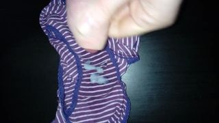 User with the panty of my wife