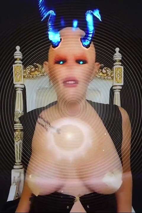 I am your lustful new religion and new dark GOD inside your weak obedient mind!