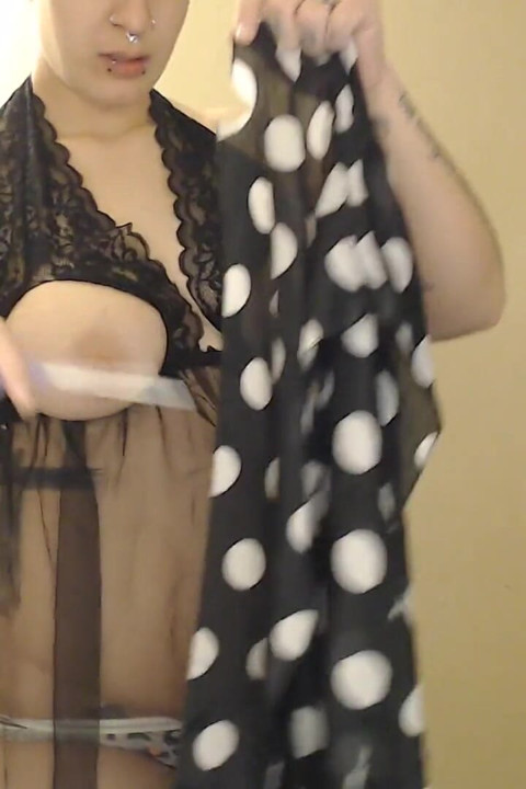 Destroying Sexy Teddy Lingerie