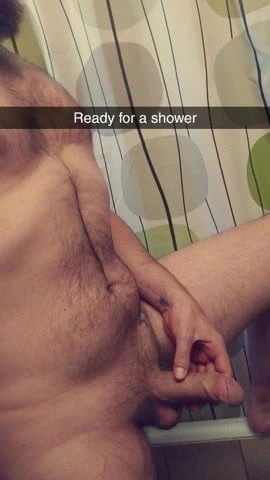 Cumming in the Shower