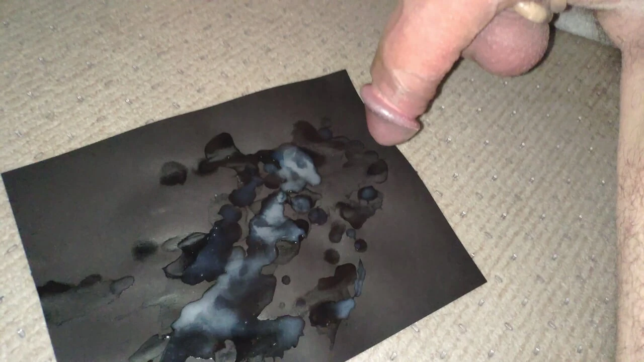 Intensive sperma-explosion von pilzschwanz