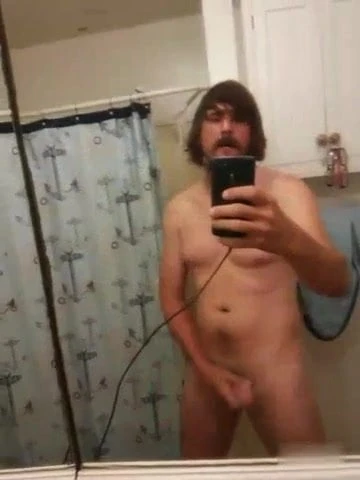 Playing with my cock