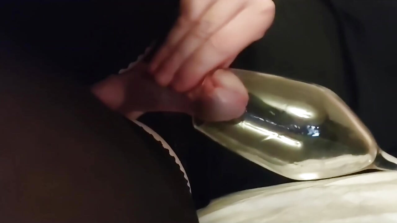 Jerking off on the bed