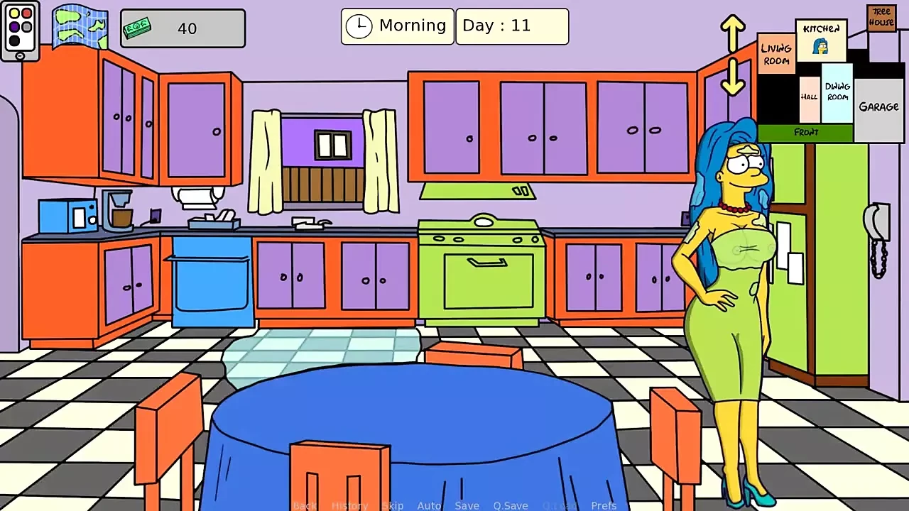 The Simpson Simpvill Bahagian 4 Marge berbogel dan basah oleh Loveskysanx