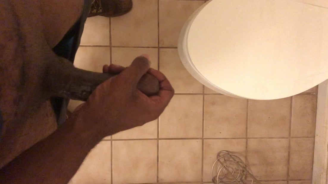 Stroking My Big Dick