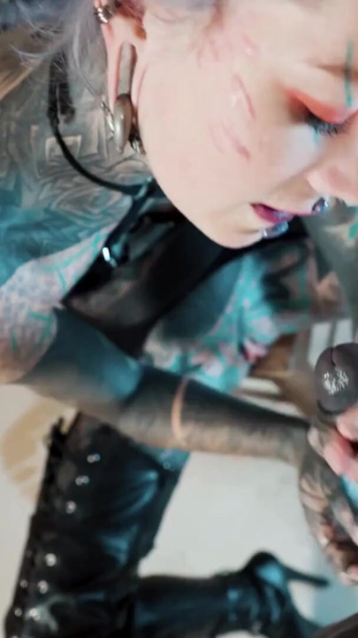 Anal and Oral Tattooed Pornstar's Heel Fueled | Clip 1