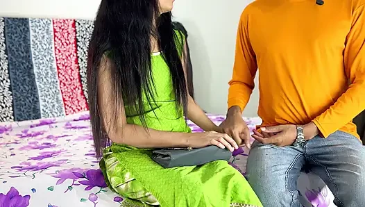 My Friend's Girlfriend Came to My Room and She Started Sucking My Penis and I Also Fucked Her Tight Pussy for the First Time