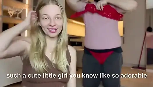 Vom männlichen sklaven zur hübschen sissy angelas erster tag