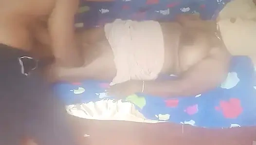 man in lady massaging performance