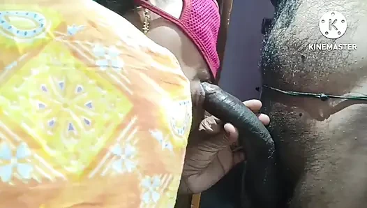 Village aunty soking