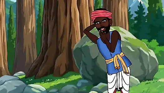 22-year-old Sabina fucked a big cock in the village man in the pond and dropped the water of the penis. Black thick cock.