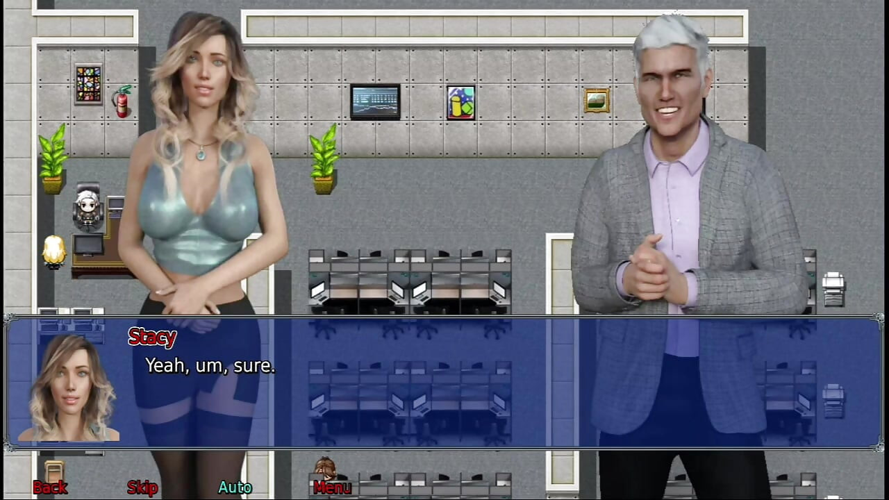 The office wife #18 - Nate and Angelo fucked Stacy at work.