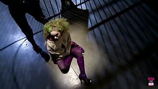Joker Has a Good Schlong and He Fucks Catwoman and One More of His Minions