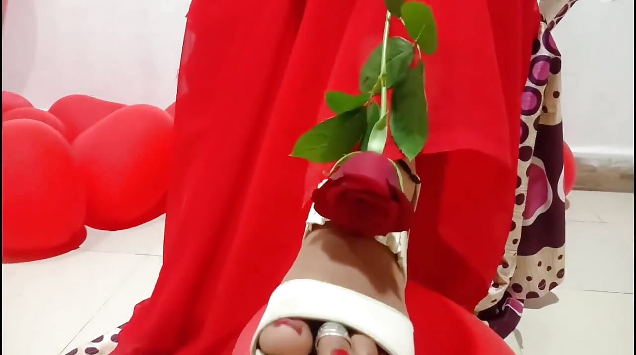 Beautiful Indian Girl Seduces You on a Valentine's Day